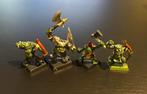 Warhammer 4x metalen orcs, Hobby en Vrije tijd, Wargaming, Ophalen of Verzenden, Zo goed als nieuw, Warhammer, Figuurtje(s)