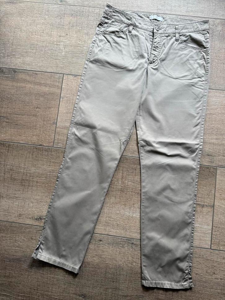 Mac Damespantalon kleur zand maat 40/30, Kleding | Dames, Broeken en Pantalons, Gedragen, Maat 38/40 (M), Beige, Lang, Ophalen of Verzenden
