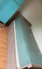 Bed 200x90 90x200 steugerhout bureau zo goed als nieuw!, Ophalen, Zo goed als nieuw, 180 cm of meer, 85 tot 100 cm