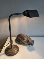 Antieke messing bureaulamp, Antiek en Kunst, Antiek | Lampen, Ophalen of Verzenden