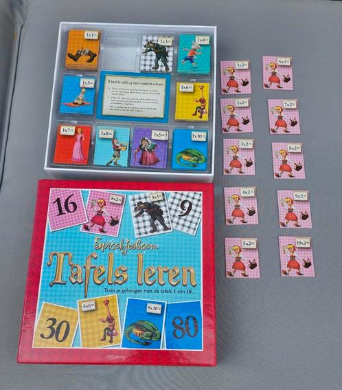 Educatief Spel: Sprookjesboom - Tafels leren (1 t/m 10) , Kinderen en Baby's, Speelgoed | Educatief en Creatief, Zo goed als nieuw