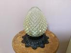 Plafondlamp ananas vintage in bewerkt armatuur, Huis en Inrichting, Lampen | Plafondlampen, Ophalen of Verzenden, Zo goed als nieuw