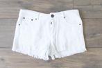 Super Leuk Costes Broekje 100% Katoen (S) - 16 € 25,-, Kleding | Dames, Broeken en Pantalons, Kort, Wit, Ophalen of Verzenden