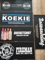 Diverse drank,shot matjes,Rocketshot,Fireman,Boswandeling,ed, Ophalen of Verzenden, Nieuw, Gebruiksvoorwerp