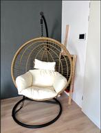 Hangstoel swing, Huis en Inrichting, Stoelen, Ophalen, Bruin, Zo goed als nieuw, Eén