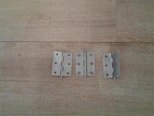 Scharnieren ,manuta draaiklink,MK plate switch Kopp dimmers., Doe-het-zelf en Verbouw, Hang- en Sluitwerk, Nieuw, Scharnier, Rvs