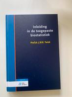 Inleiding in de toegepaste biostatistiek, IBSN 9789036815338, Boeken, Ophalen of Verzenden, Zo goed als nieuw