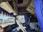 Blauwe zij-gordijnen en raamband Scania next gen, Ophalen of Verzenden, Scania