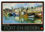 Scheepvaart-havengezicht in Normandie., Ophalen of Verzenden, Gebruikt, Motorboot, Kaart, Foto of Prent