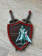 Militair schildje Knights, Verzamelen, Ophalen of Verzenden, Landmacht, Overige gebieden, Embleem of Badge