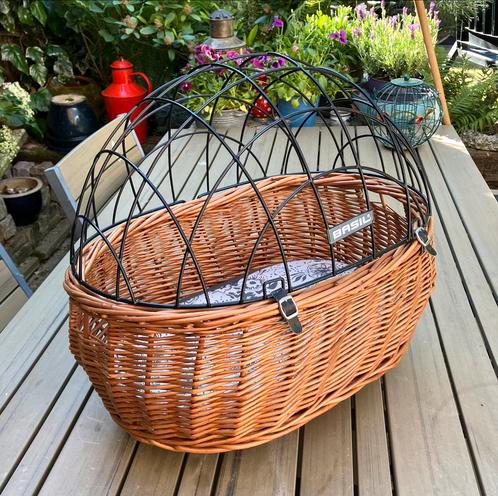 Basil Pluto Hondenfietsmand + alle extra's, Dieren en Toebehoren, Honden-accessoires, Gebruikt, Ophalen
