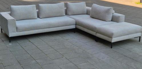 Aikon design on stock hoekbank  3 x 2 meter stof met hocker, Huis en Inrichting, Banken | Complete zithoeken, Gebruikt, Metaal