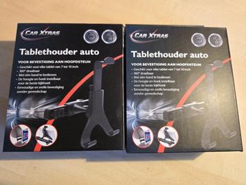 2 x tablethouder voor hoofdsteun in de auto beschikbaar voor biedingen