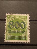 Duitse Rijk Michel 307A, Ophalen of Verzenden, Duitse Keizerrijk, Gestempeld