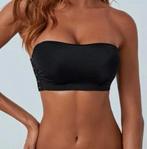 Zwarte Bandeau Top/BH, Ophalen, Nieuw, Zwart, Bikini