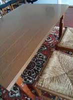 Eettafel, met ingebouwde verlengstukken., Huis en Inrichting, Tafels | Eettafels, Ophalen, Gebruikt, 50 tot 100 cm, 150 tot 200 cm