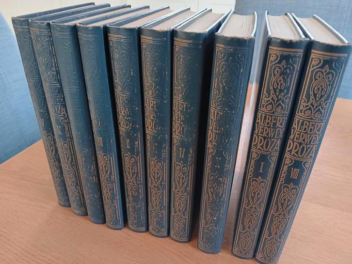 Albert Verwey - Proza 10 delen 1921-1923, Boeken, Literatuur, Gelezen, Ophalen of Verzenden
