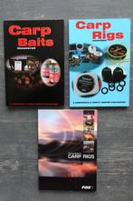 Drie boekjes Carp Baits, Carp Rigs en Fox Guide to Carp Rigs, Overige typen, Ophalen of Verzenden, Zo goed als nieuw
