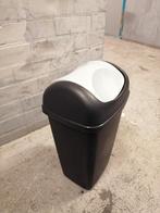 MOET NU WEG!! HANDIGE BUREAU/KEUKEN PRULLENBAK TONTARELLI, Kunststof, Gebruikt, Ophalen of Verzenden, Minder dan 10 liter
