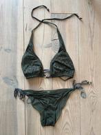 Bikini triangel legergroen maat 36 / cup D, Kleding | Dames, Badmode en Zwemkleding, Groen, Gedragen, Bikini, Ophalen of Verzenden