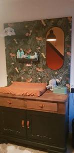 Prachtige Vintage Commode (Tiek) | Gerestyled & Uniek, Gebruikt, 50 tot 70 cm, 100 cm of meer, Commode