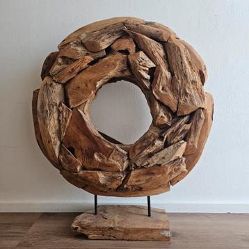Ornament van Hout - Groot! beschikbaar voor biedingen