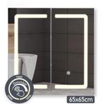 Nieuw ️✨️ Badkamerkast met Spiegel & LED-Verlichting, Ophalen, Spiegelkast, Nieuw, 50 tot 100 cm