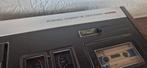 Vintage set platenspeler, stereo cassette recorder en radio, Ophalen of Verzenden