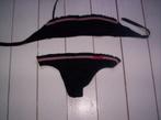 BIKINI zwart met sierband maar 36/38 cup B/C, Ophalen of Verzenden, Nieuw, Zwart, Bikini