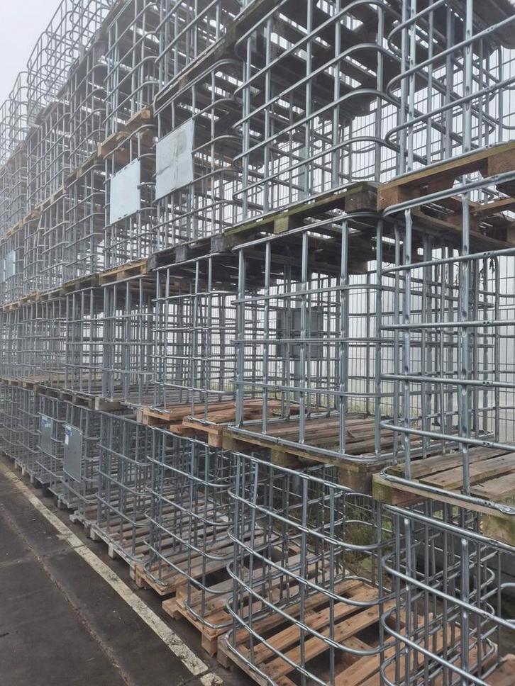 Houten ibc kratten houten kooien opslag b keuze, Doe-het-zelf en Verbouw, Kratten en Dozen, Gebruikt, Krat, 100 cm of meer, 50 cm of meer