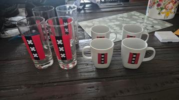 Ikea Amsterdam Glazen + Koffiekopjes - Nieuw! beschikbaar voor biedingen