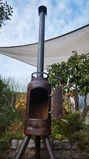 Gave Grote Tuinkachel Terraskachel Tuinhaard Vuurkorf  beschikbaar voor biedingen