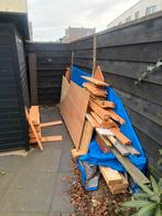 Diverse Houtsoorten en -maten, Doe-het-zelf en Verbouw, Hout en Planken, Gebruikt, 25 tot 50 mm, Balk, Minder dan 200 cm