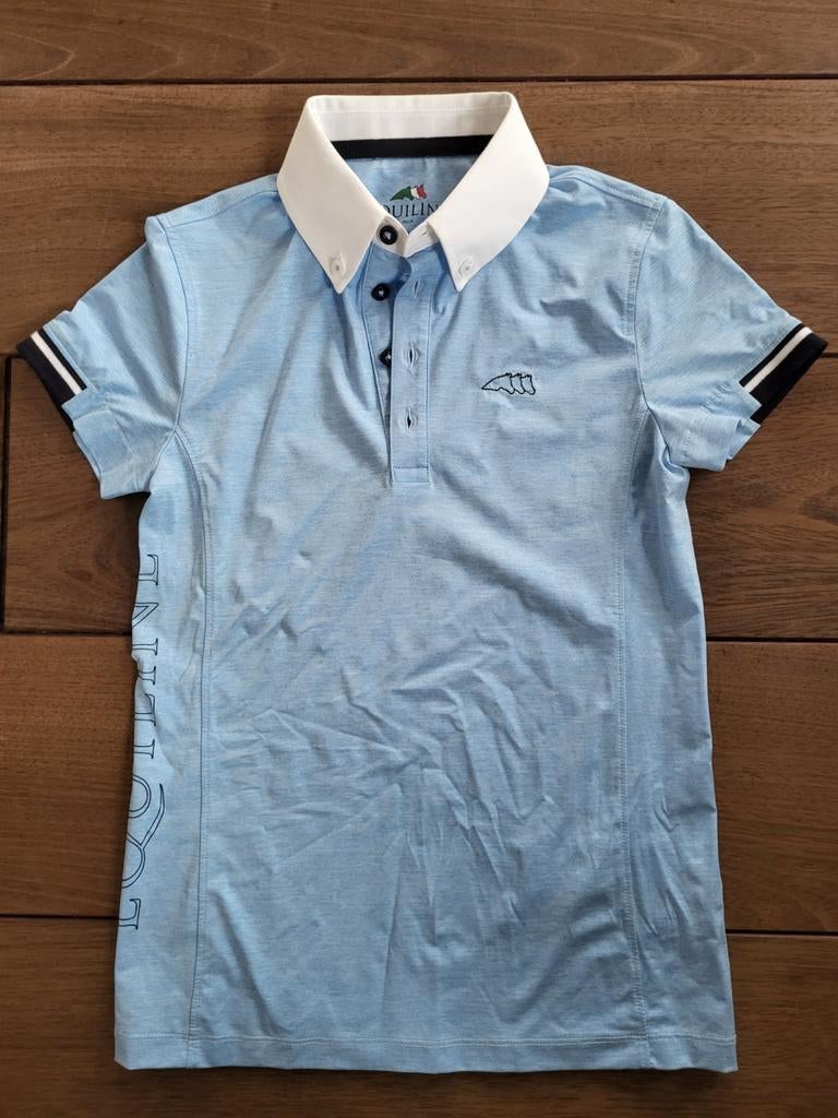 Paardrijshirt jongen Equiline, Dieren en Toebehoren, Paardrijkleding, Ophalen of Verzenden, Springen, Bovenkleding
