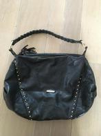 Leuke ICCI dames tas, zwart met gouden studs., Ophalen of Verzenden, Zo goed als nieuw, Zwart