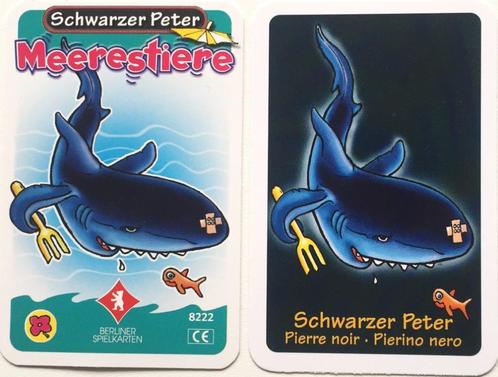 Zwarte Piet Spel - Zeedieren - voor kinderen - nieuw, Verzamelen, Speelkaarten, Jokers en Kwartetten, Nieuw, Kwartet(ten), Verzenden