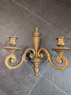 2x kandelaars, Antiek en Kunst, Antiek | Kandelaars, Ophalen of Verzenden, Koper of Brons