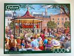 Falcon legpuzzel, De Bandstand -Victor McLindon 1000 stukjes, Ophalen of Verzenden, 500 t/m 1500 stukjes, Zo goed als nieuw, Legpuzzel