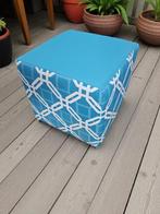 Hocker /  Poef voor binnen en buiten, Vierkant, Nieuw, Ophalen of Verzenden, Stof