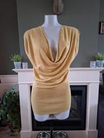 Phildar mooie mosterd kleur trui top S 36 Gratis Verzenden !, Phildar, Verzenden, Geel, Zo goed als nieuw