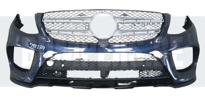 Bumper Mercedes GLE W166 AMG 15-19 A1668851538 Voorbumper MK, Auto-onderdelen, Carrosserie en Plaatwerk, Bumper, Voor, Gebruikt