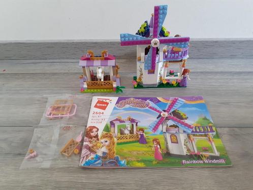 Qman Princess Leah 2604 Rainbow Mill (zo goed als nieuw), Kinderen en Baby's, Speelgoed | Bouwstenen, Zo goed als nieuw, Overige merken