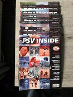 Jaargang 5 PSV Inside Aug 2001 - Juli 2002 10 stuks, Ophalen of Verzenden, Zo goed als nieuw, PSV, Boek of Tijdschrift
