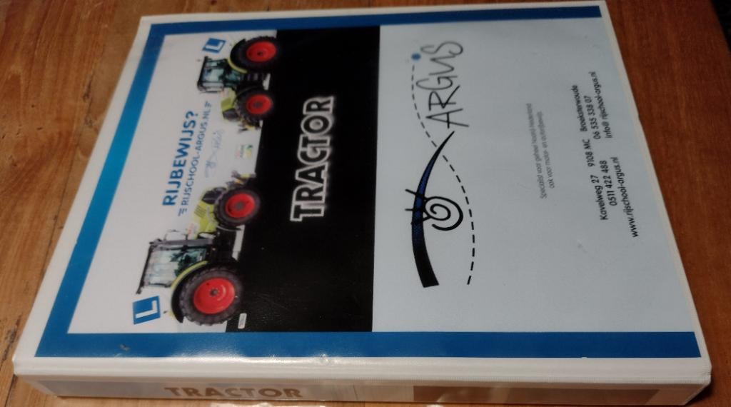 Theorieboek rijbewijs Tractor/Trekker, Ophalen, Gelezen