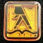 Gouden Gids pin- vierkant, Verzenden, Nieuw, Merk, Speldje of Pin