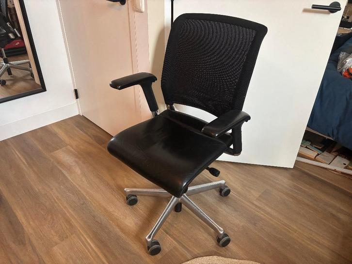Interstuhl Xantos X142 bureaustoel, Huis en Inrichting, Bureaustoelen, Gebruikt, Bureaustoel, Zwart, Ergonomisch, Ophalen