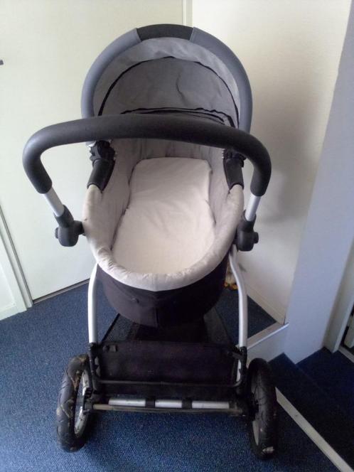 Kinderwagen, Kinderen en Baby's, Kinderwagens en Combinaties, Gebruikt, Combiwagen, Overige merken, Luchtbanden, Met reiswieg