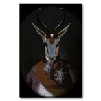 Klassiek Springbok Portret Plexiglas Schilderij, Ophalen