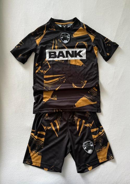 Jongens setje van Bank. Mt.140., Kinderen en Baby's, Kinderkleding | Maat 140, Zo goed als nieuw, Jongen, Setje, Ophalen of Verzenden