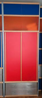 Kewlox Hangkast met Schuifdeuren en Lades, Huis en Inrichting, Kasten | Kledingkasten, Ophalen, Gebruikt, 100 tot 150 cm, Met hangruimte